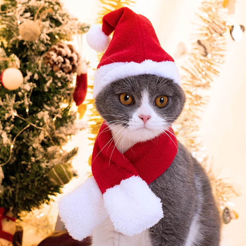 Christmas Cat Headband Christmas Hat Christmas Antlers